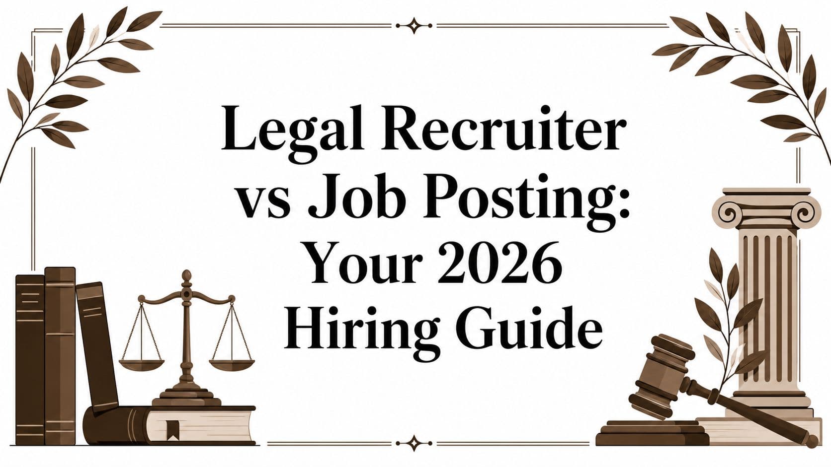 Legal Recruiter vs Job Posting: Your 2026 Hiring Guide