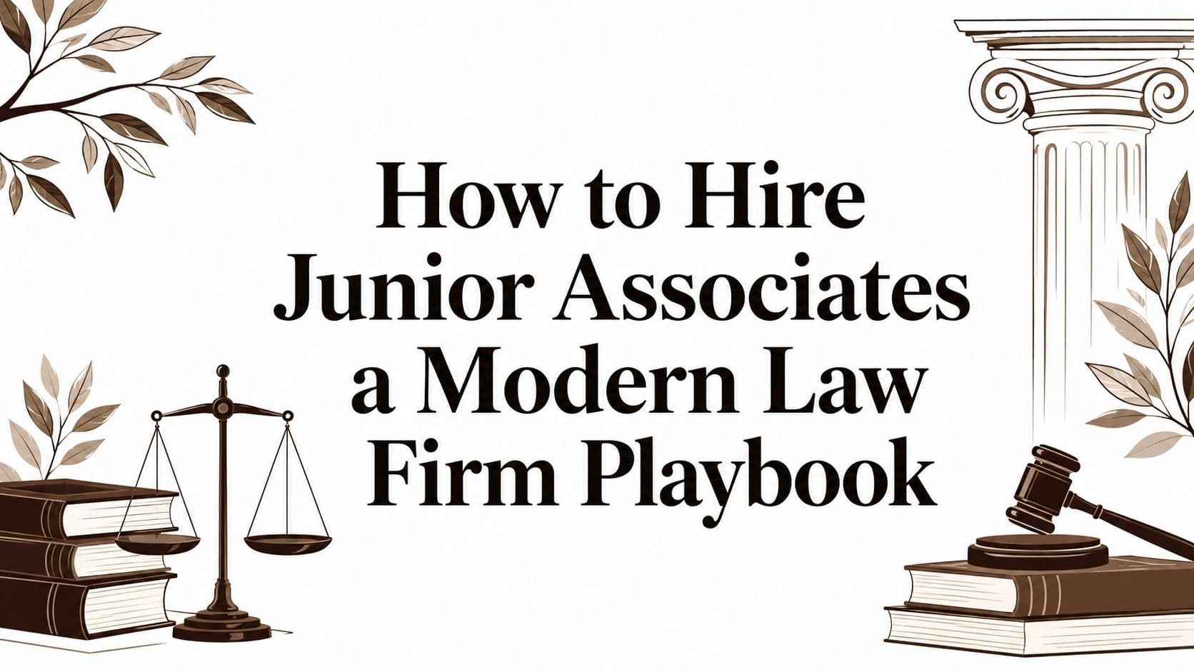 How to Hire Junior Associates a Modern Law Firm Playbook