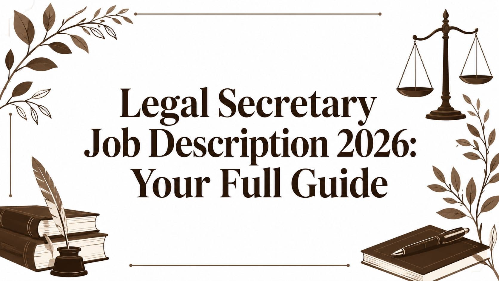 Legal Secretary Job Description 2026: Your Full Guide