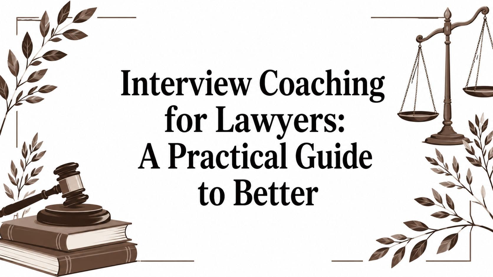 Interview Coaching for Lawyers: A Practical Guide to Better