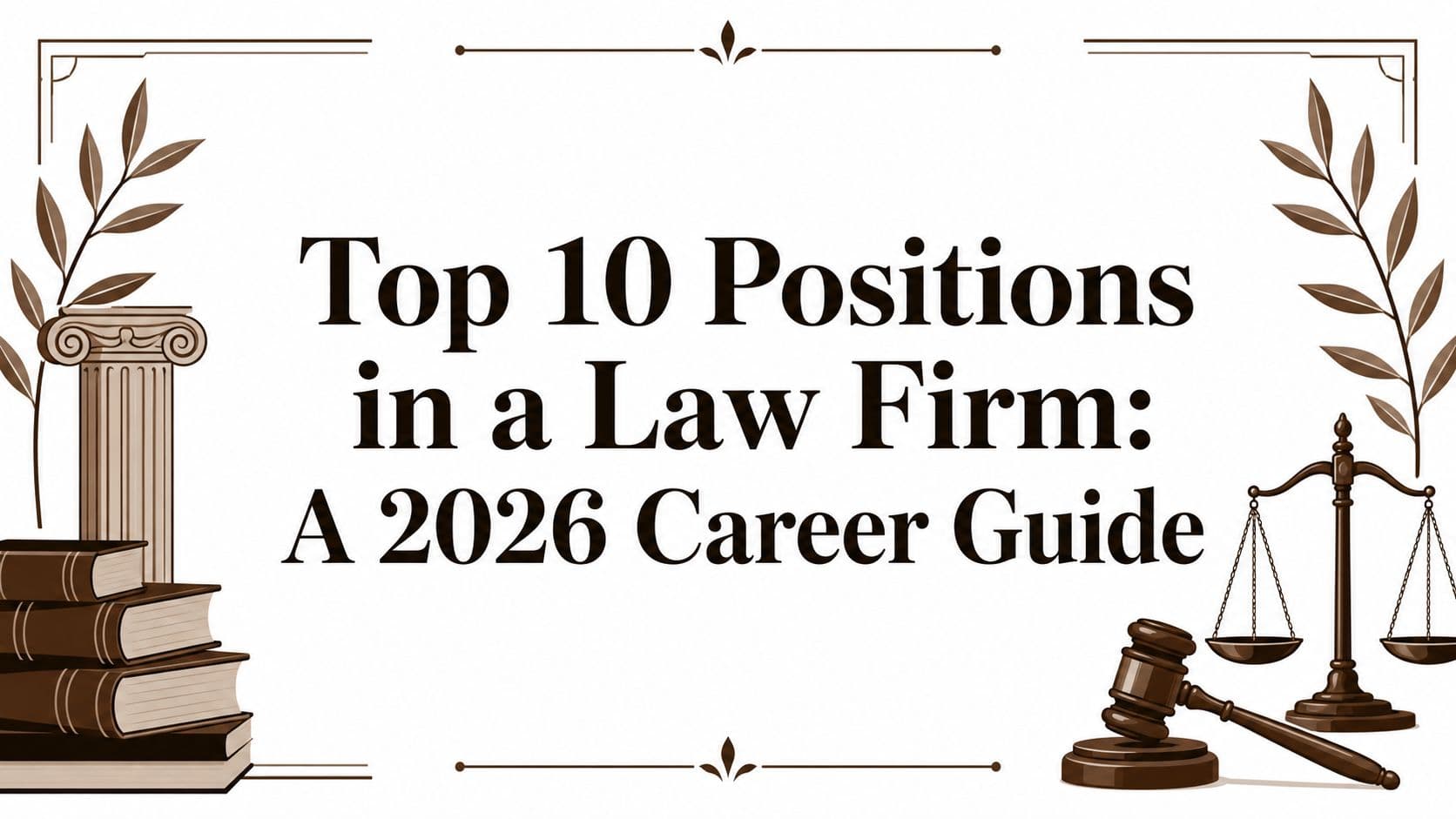 Top 10 Positions in a Law Firm: A 2026 Career Guide