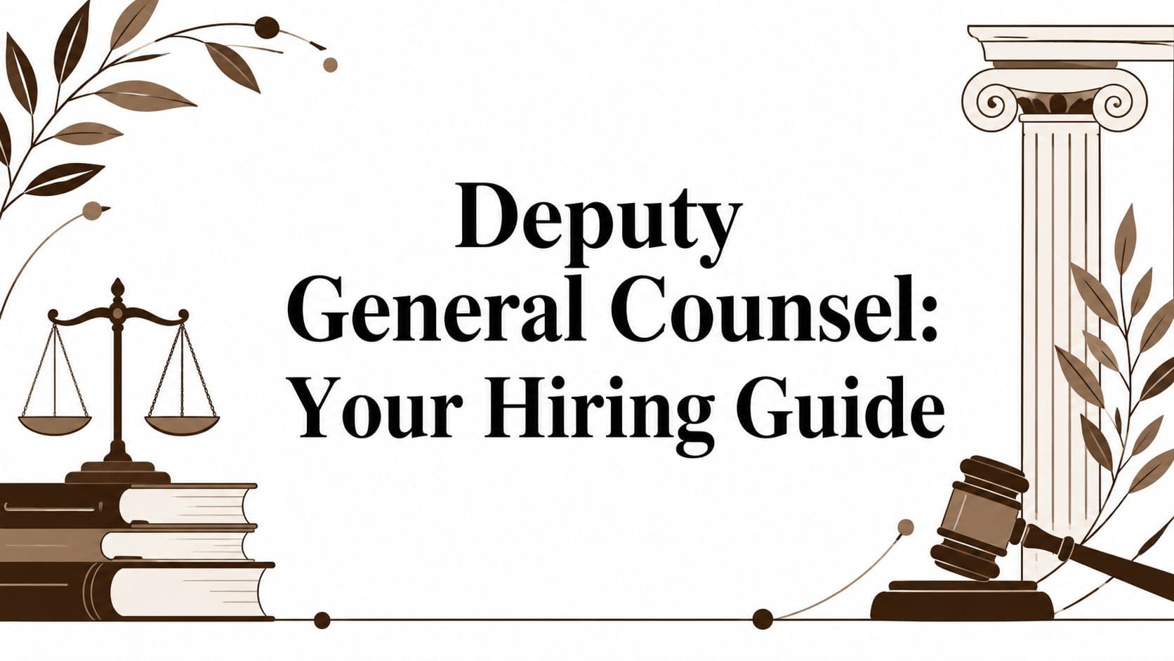 Deputy General Counsel: Your Hiring Guide