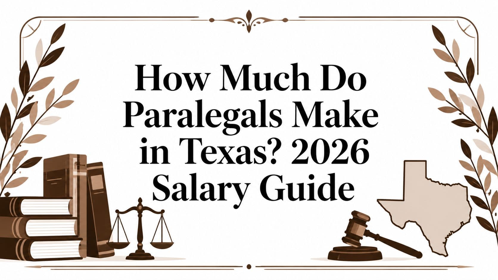 How Much Do Paralegals Make in Texas? 2026 Salary Guide